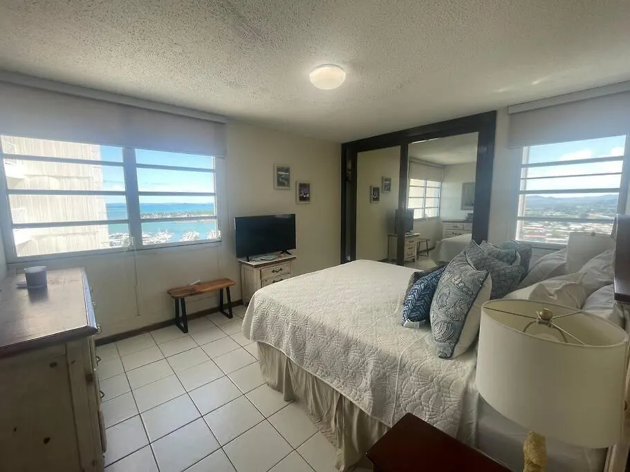 Ocean View 2 Bed 1 Bath 2 Parkings & Pool @ Dos Marinas Fajardo Apartment Puerto Rico